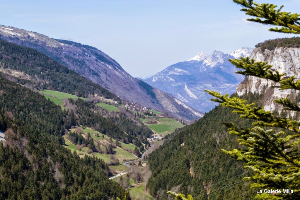 gorges bruyant vercors panorama avec vue