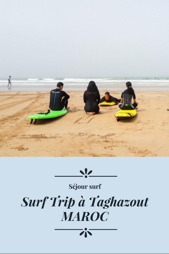 Séjour de surf au maroc dans la ville de taghazout