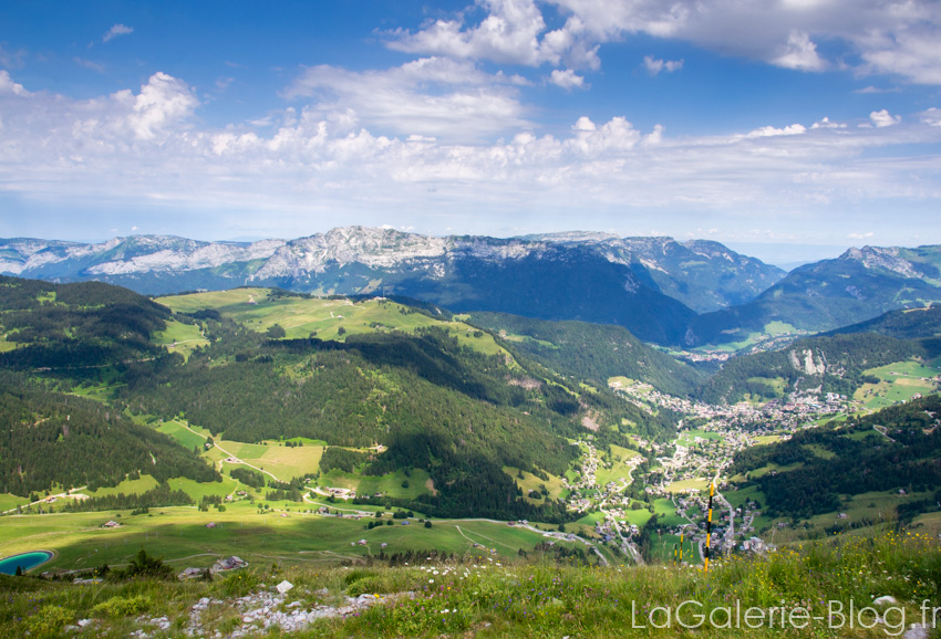 randonnée du belvedere de l'étale à la clusaz