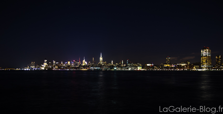 vue de nuit Manhattan