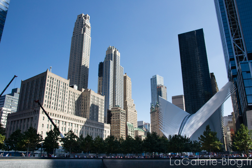 vue du memorial et financial district