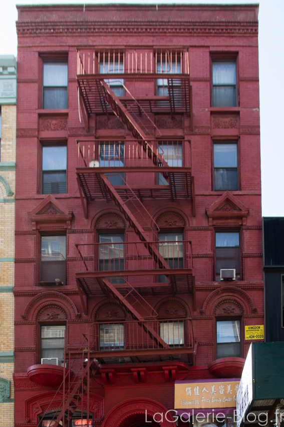 immeubles rouge a chinatown