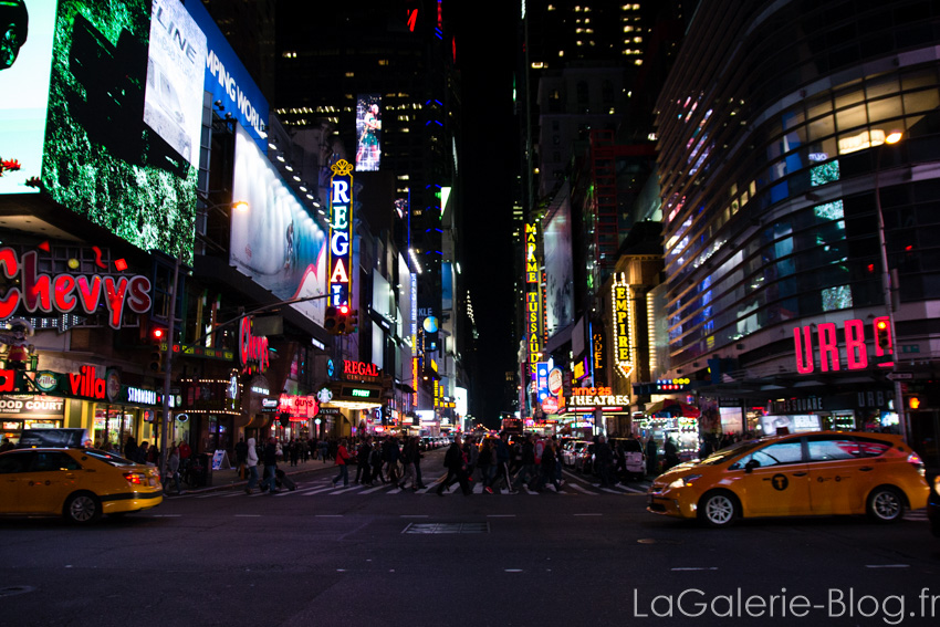 passage piéton à time square