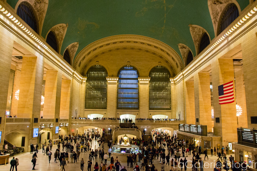 magnifique gare de style art deco new york