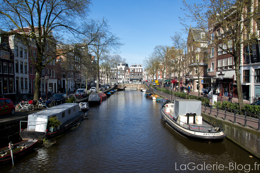 vue sur un canal - amsterdam