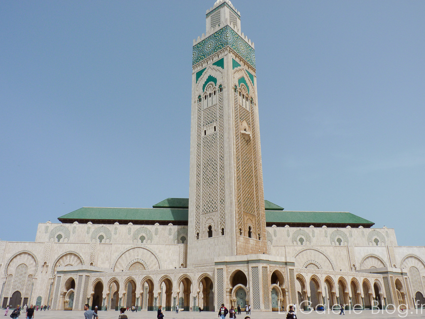 mosquée hassan II vue globale