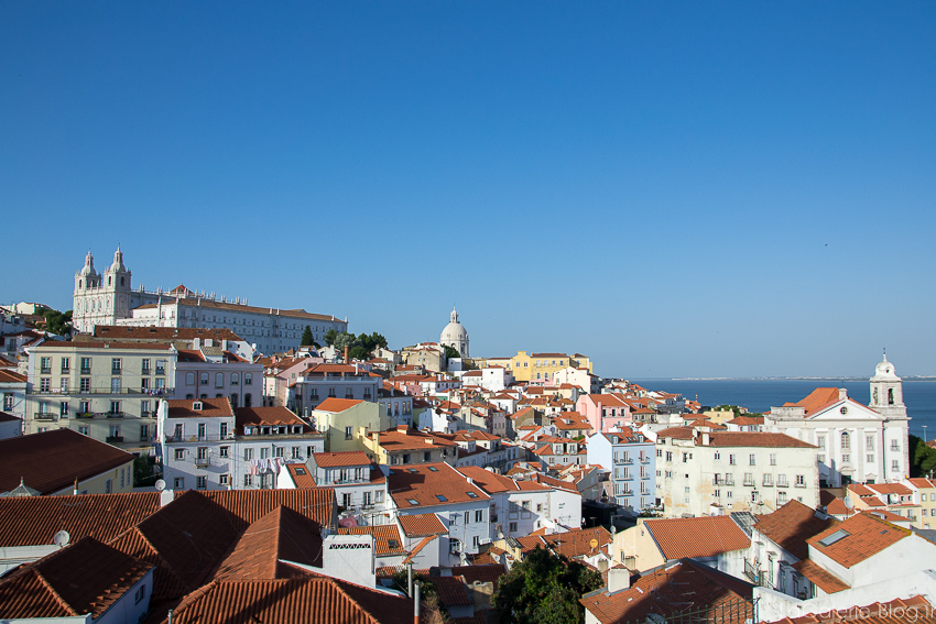 vue panoramique sur lisbonne