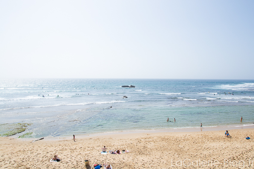 vue sur la plage