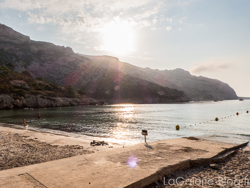 ponton de la calanque de sormiou