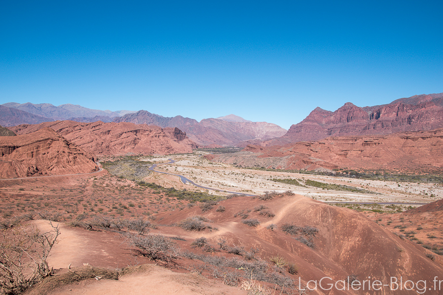 vue sur la vallée las tres cuzes