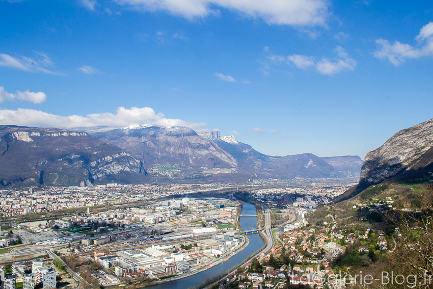 grenoble vue de la bastille