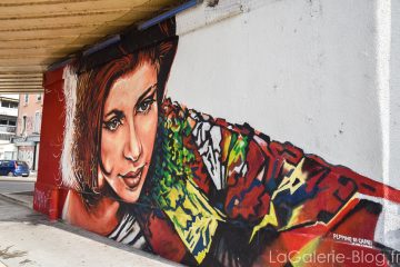 image street art visage femme