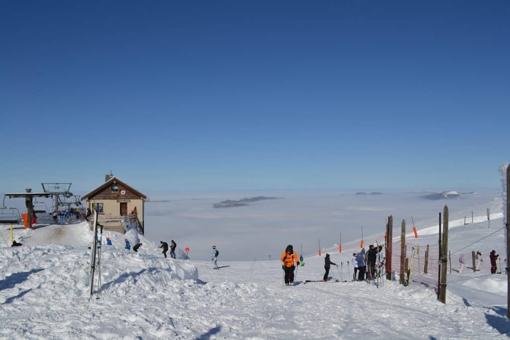 vue de la station de ski villars de lans