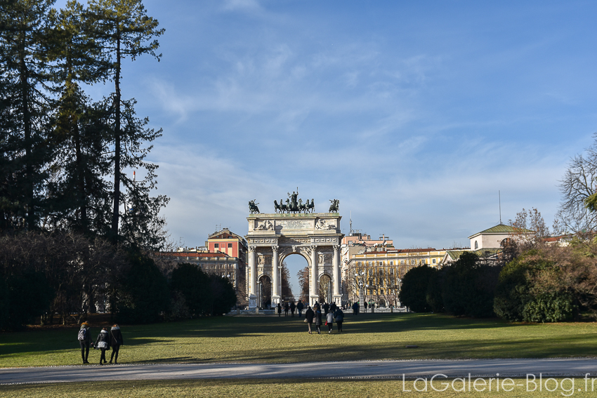 l’Arco de la Pace milan