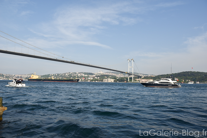 vue sur le bosphore depuis ortakoy istanbul