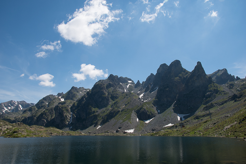panorama montagnes belledonne lac robert
