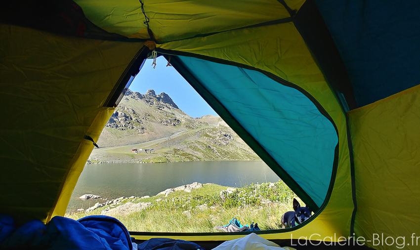 vue depuis tente quechua