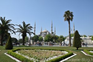 mosquée bleu istanbul vue