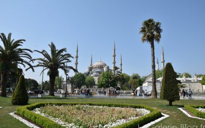mosquée bleu istanbul vue