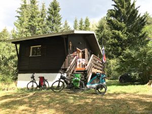 voyage en vélo avec enfant