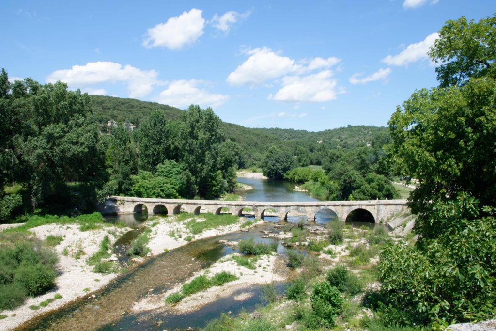 Vue sur la ceze depuis monclus