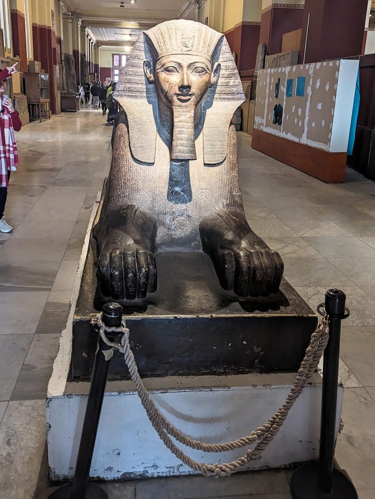 sphinx au musée du caire